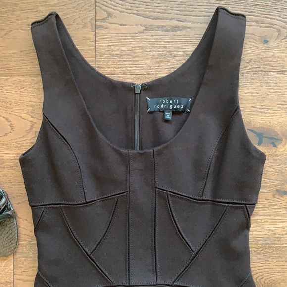 Robert Rodriguez beautiful brown dress - Picture 2 of 8